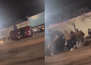Shocking video shows SUV rollover with people hanging out windows – Law Officer